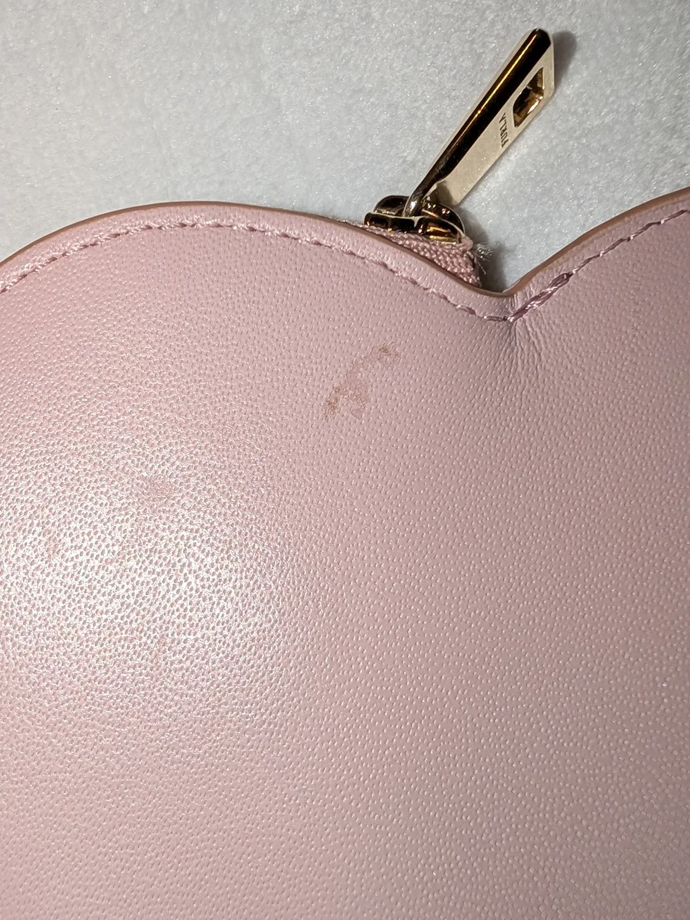 Furla Fortuna Small Coin Case with Pink Trim Good Condition